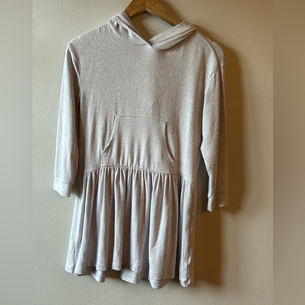 Gymboree Purple Hooded Sweater Dress